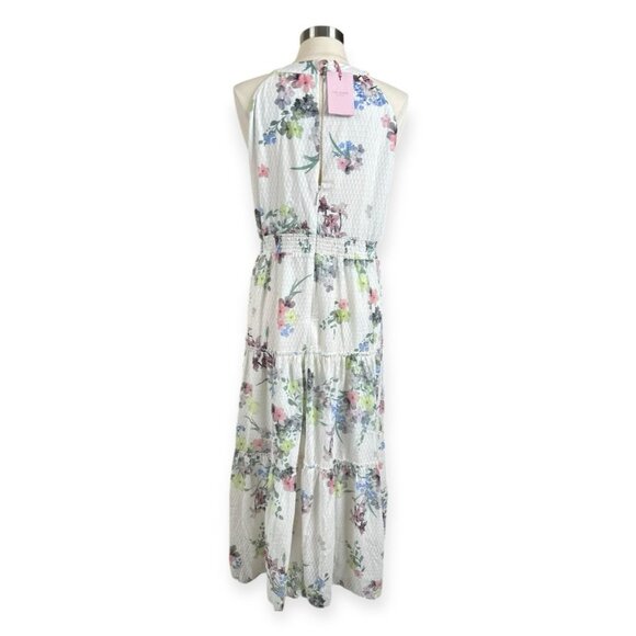 Ted Baker Kahlay Pergola Floral Maxi Dress Women Size 4 (US 8-10) Sleeveless NWT - Picture 7 of 10
